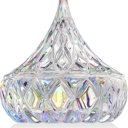 Candy Dish, Chocolate Dish, Crystal Decor (Iridescent) Living Room & Dining Room Decor